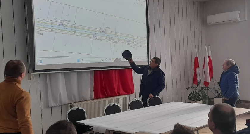 Grodzisk, spotkanie w sprawie drogi Grodzisk - Kozłowo