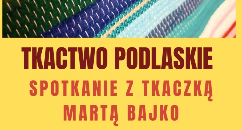 zaproszenie na spotkanie z Martą Bajko