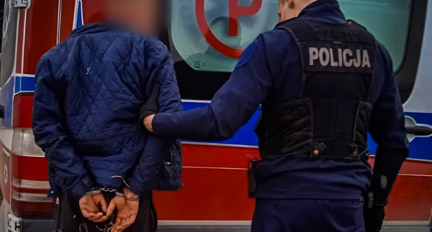 Zatrzymanie agresora, który napadł na ratowników medycznych