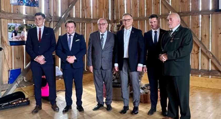 Prezydent Andrzej Duda w Lubiejkach, gm. Milejczyce