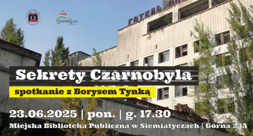 Na zdjęciu plakat z zaproszeniem