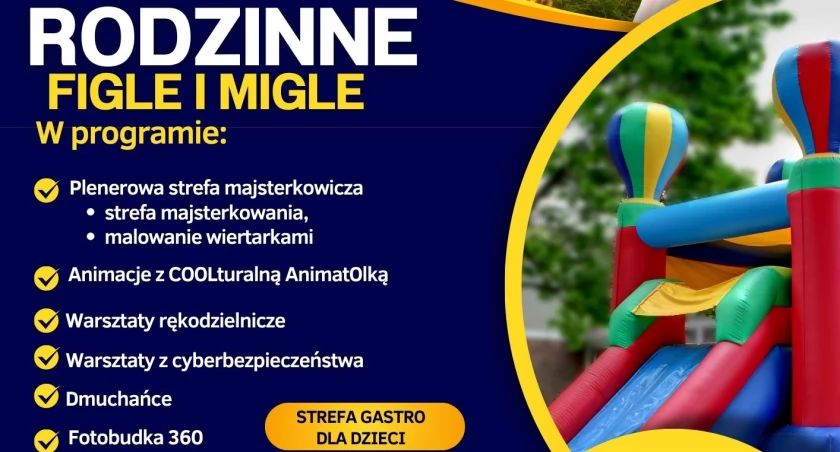 Na zdjęciu plakat z zaproszeniem