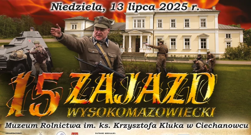 Na zdjęciu plakat z zaproszeniem