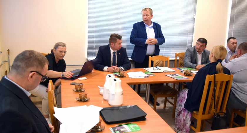 Na zdjęciu spotkanie delegatów Rady Powiatowej Podlaskiej Izby Rolniczej w Siemiatyczach