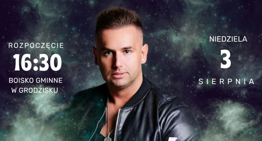 Na zdjęciu plakat z zaproszeniem