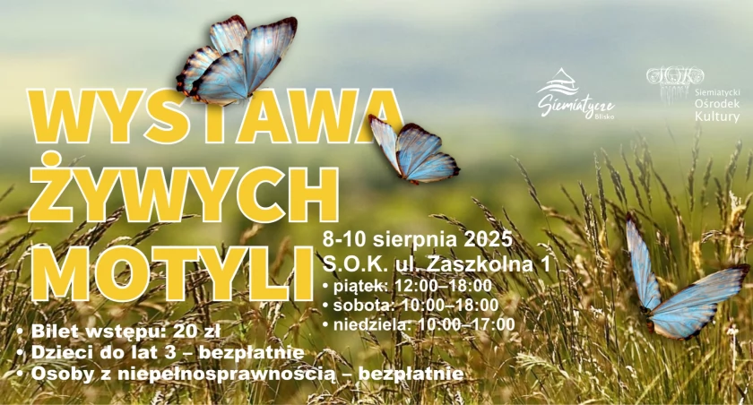Na zdjęciu plakat z zaproszeniem