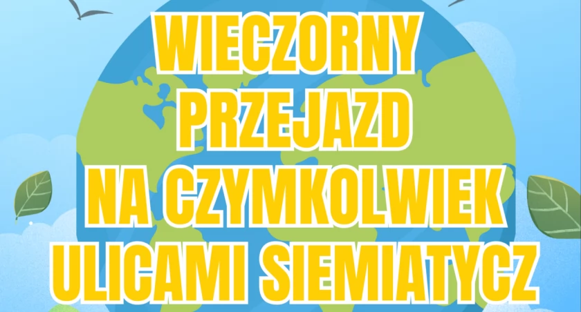 Na zdjęciu plakat z zaproszeniem