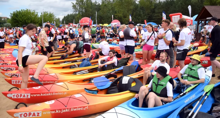 Na zdjęciu 500 kajaków 2025