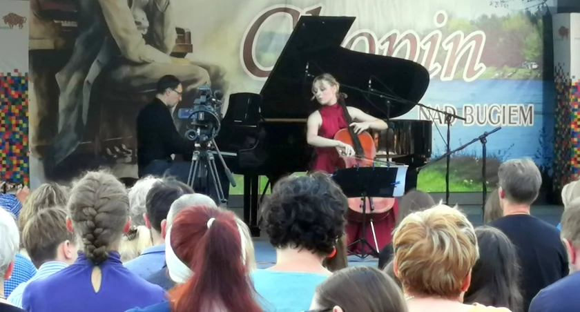 Na zdjęciu koncert Chopin nad Bugiem w Mielniku