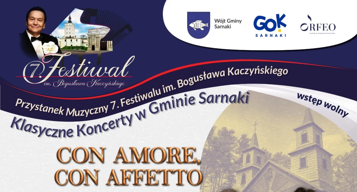 Koncerty, Klasyczne Koncerty Gminie Sarnaki Przystanki muzyczne Festiwalu Kaczyńskiego - zdjęcie, fotografia