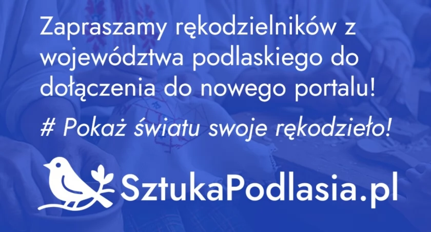 Na zdjęciu plakat z zaproszeniem
