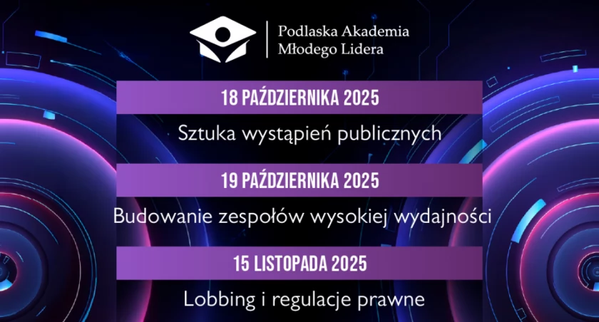 Na zdjęciu plakat z zaproszeniem