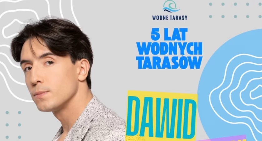 Na zdjęciu plakat z zaproszeniem
