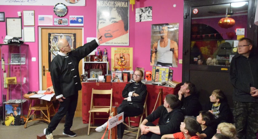 Na zdjęciu sala pamięci Brucea Lee w Andy
