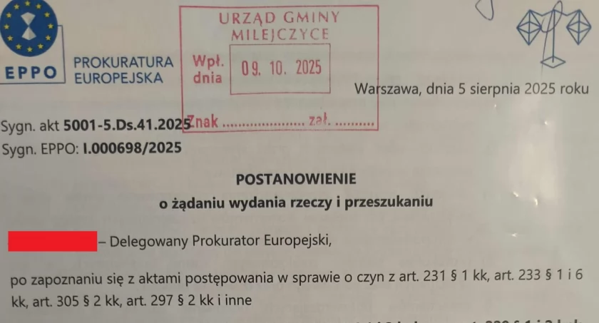 Na zdjęciu dokumenty