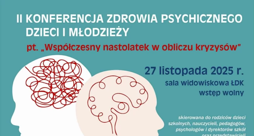 Na zdjęciu plakat z zaproszeniem