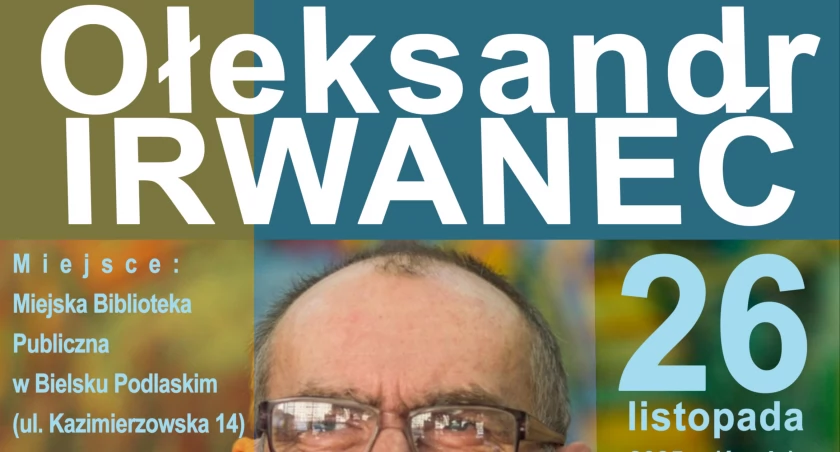 Na zdjęciu plakat z zaproszeniem