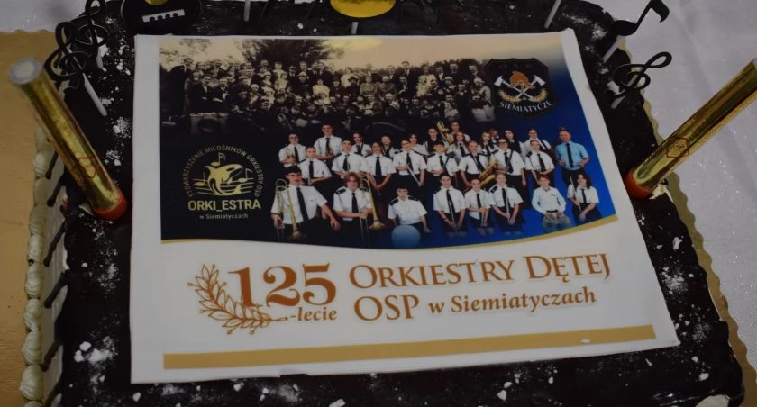 Na zdjęciu jubileusz 125-lecia Orkiestry Dętej OSP w Siemiatyczach 