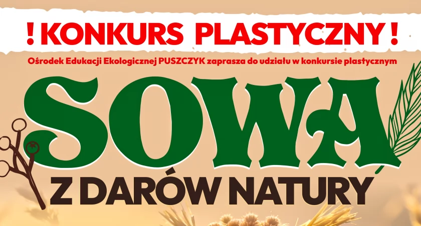 Na zdjęciu plakat z zaproszeniem