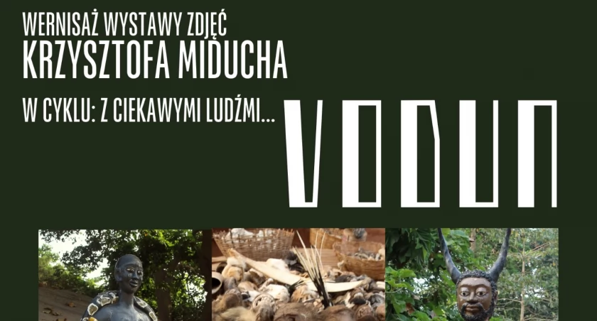 Na zdjęciu plakat z zaproszeniem