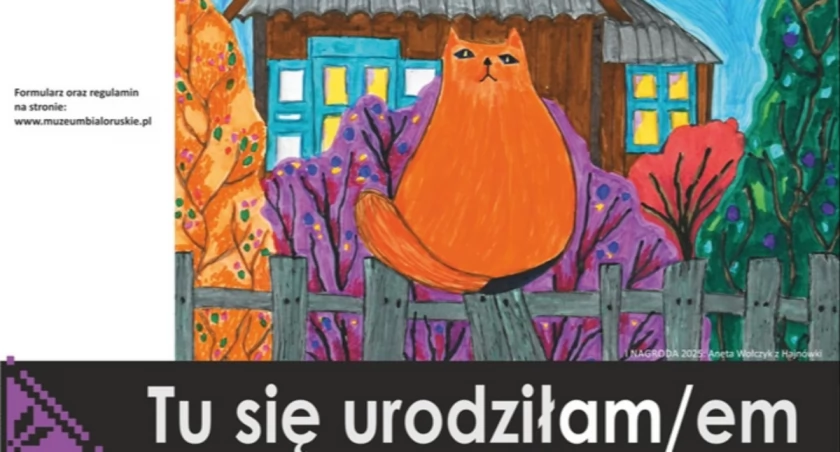 Na zdjęciu plakat z zaproszeniem