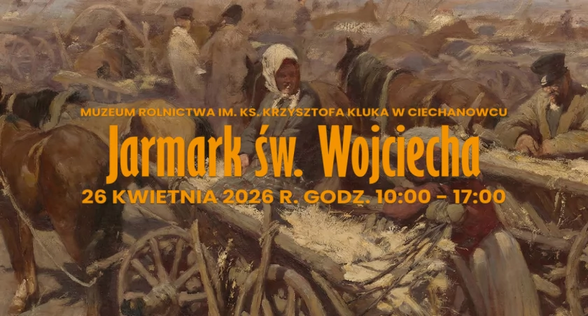 Na zdjęciu plakat z zaproszeniem