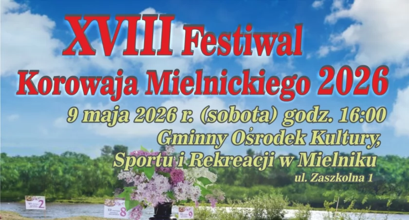 Na zdjęciu plakat z zaproszeniem