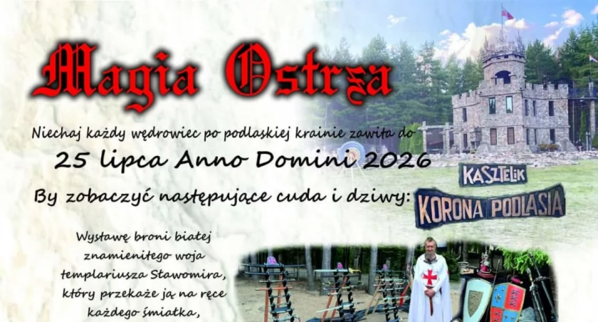 Na zdjęciu plakat z zaproszeniem