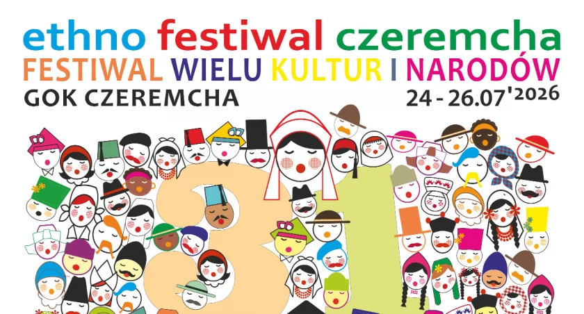 Na zdjęciu plakat z zaproszeniem