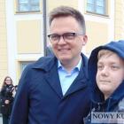 Szymon Hołownia w Bielsku Podlaskim