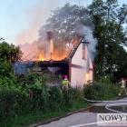 Tragiczny pożar w Zalesiu. Nie żyje 84-letni mężczyzna