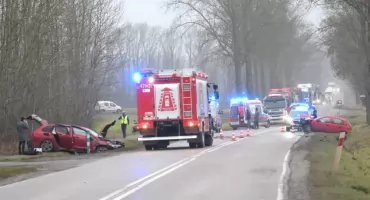 Zderzenie na DK19 w Laskowszczyznie