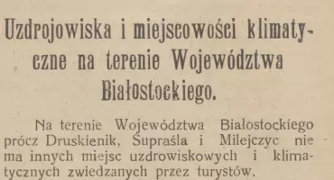 Milejczyce uzdrowiskiem?